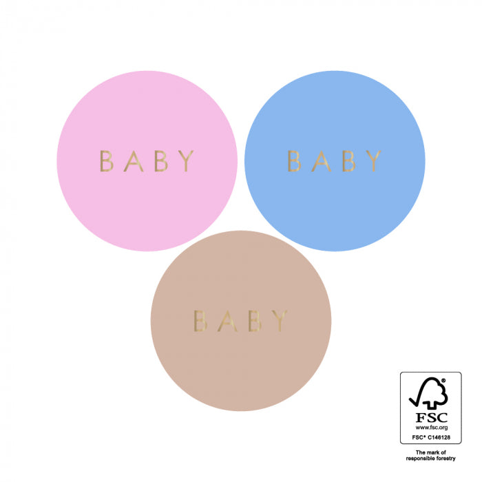Stickers Multi - Baby Gold (6 stuks)