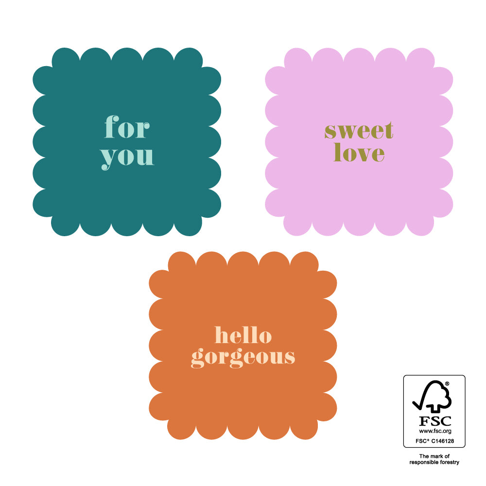 Stickers Multi - Cookie Bright (6 stuks)
