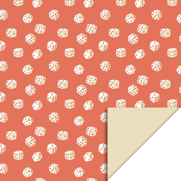 Inpakpapier Game on - Light Biscuit