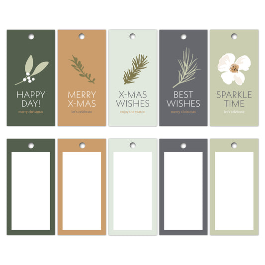 Cadeaulabels Let's decorate (5 stuks)