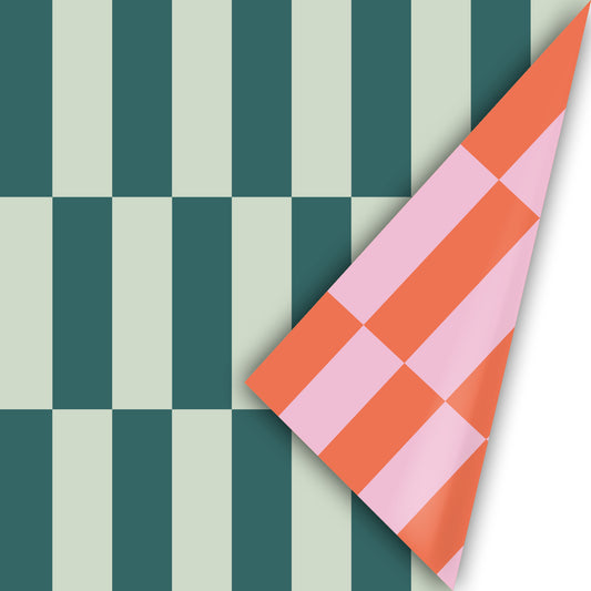 Inpakpapier Colorblocking - colorful