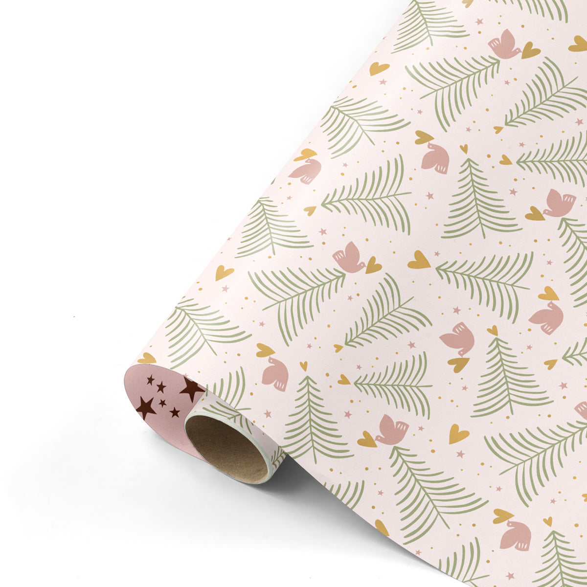 Inpakpapier Peaceful Pines - calm base
