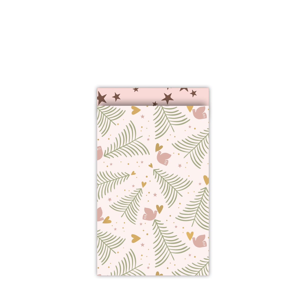 Cadeauzakjes Peaceful Pines - calm base (12 x 19 cm - 10 stuks)