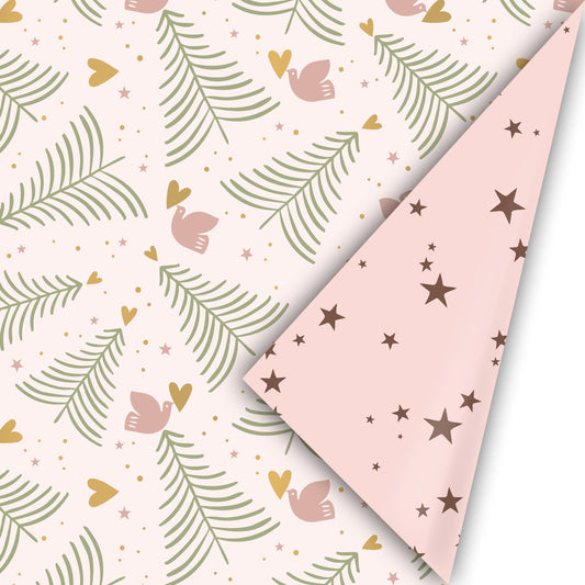 Inpakpapier Peaceful Pines - calm base