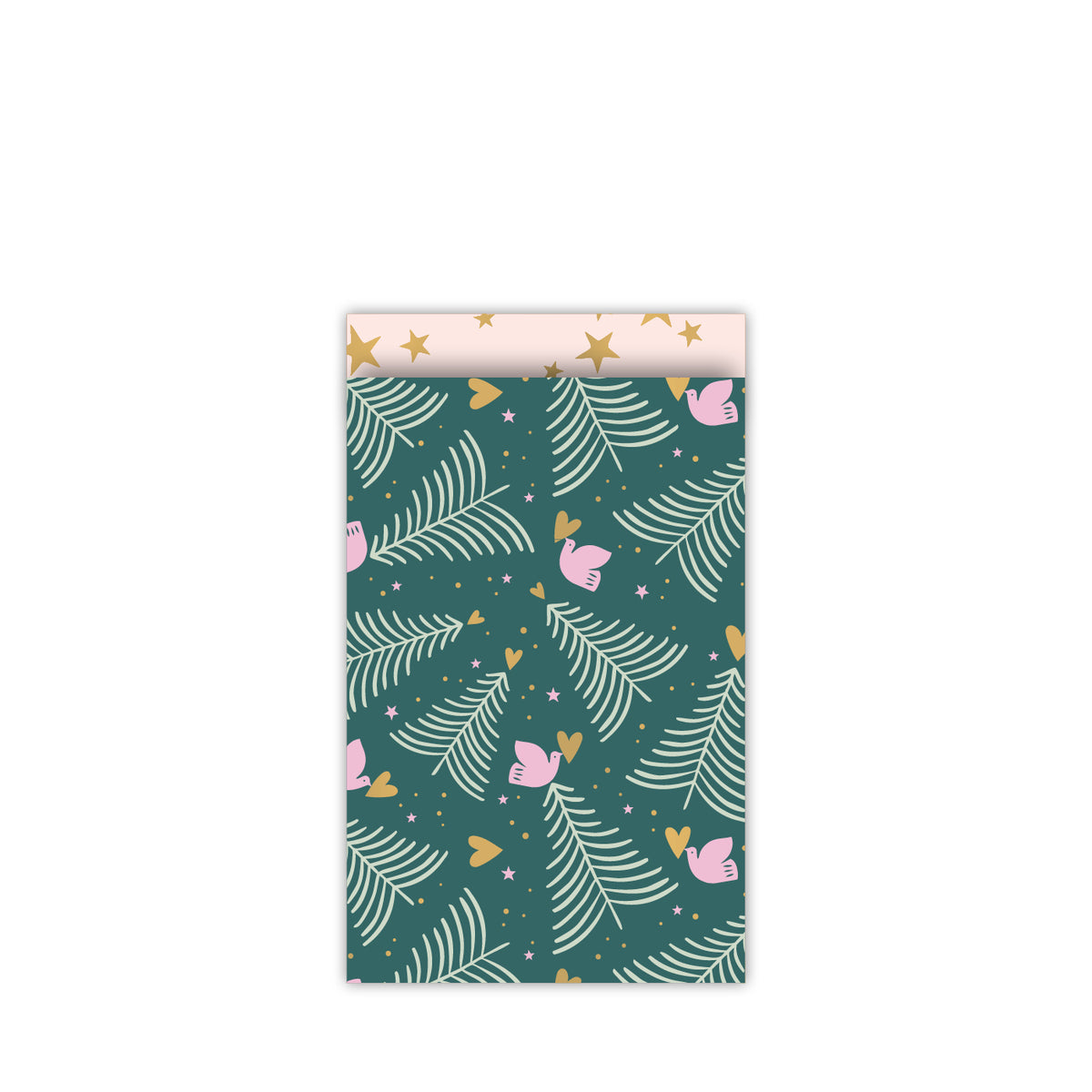 Cadeauzakjes Peaceful Pines - colorful (12 x 19 cm - 10 stuks)