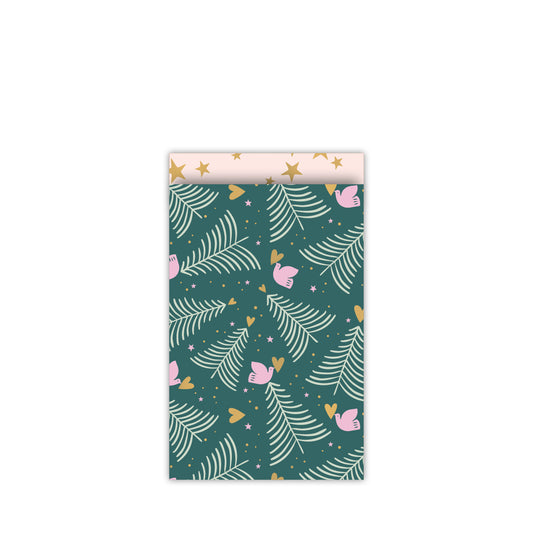Cadeauzakjes Peaceful Pines - colorful (12 x 19 cm - 10 stuks)