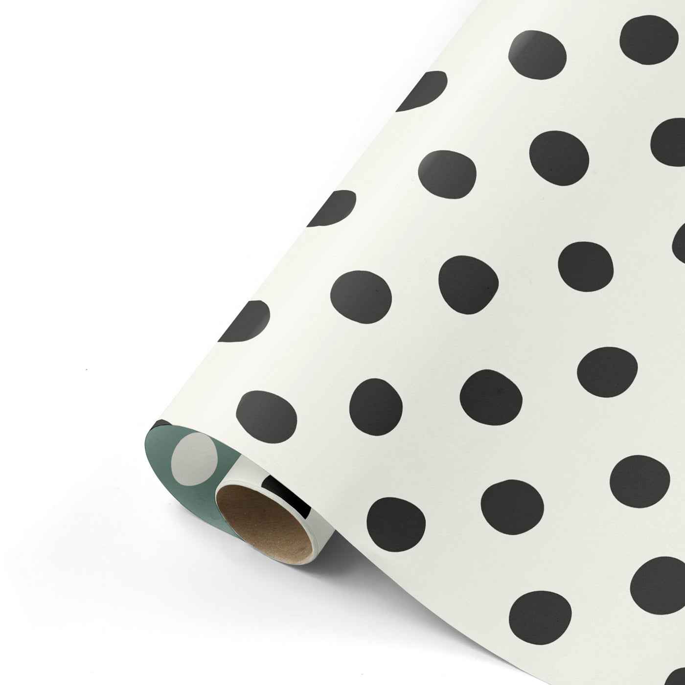 Inpakpapier Pretty Polkadots - natural