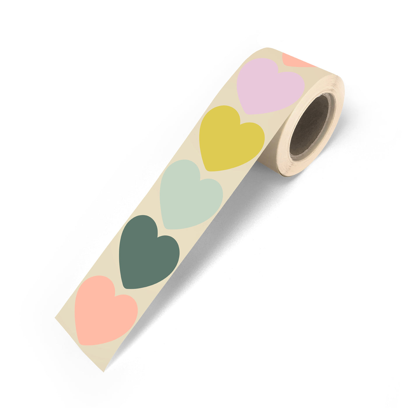 Stickers Hearts - colorful (10 stuks)