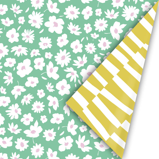 Inpakpapier Millefleurs - retro