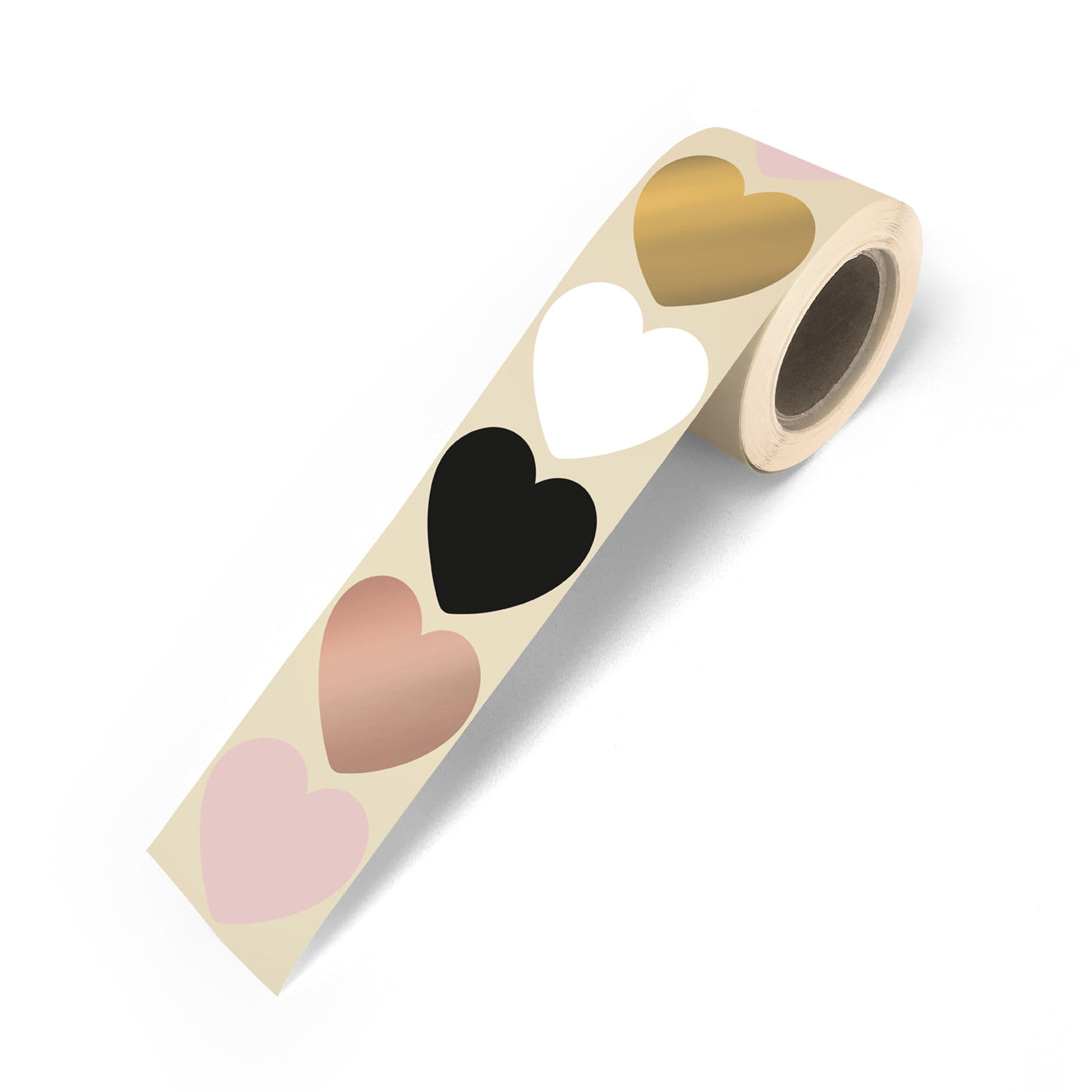 Stickers Hearts - chique (10 stuks)