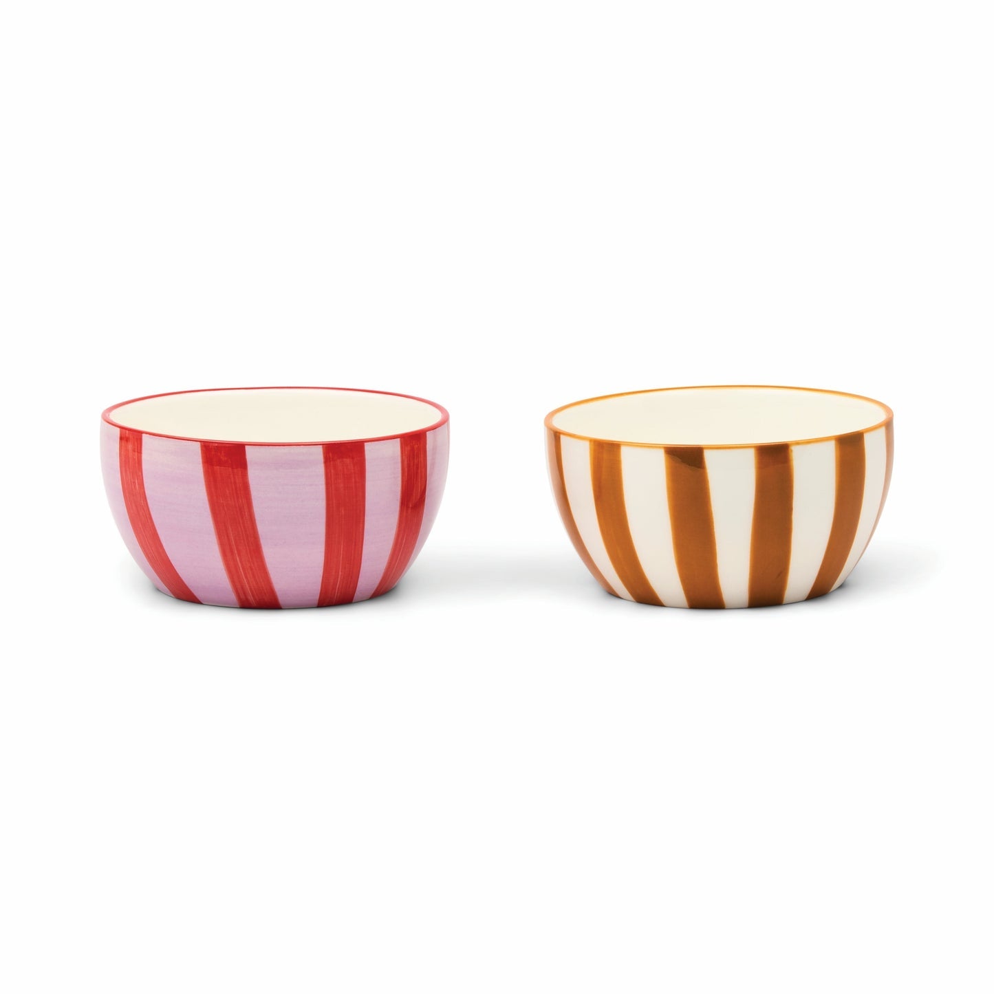 Dipping Bowls - Ochre & Rust (set van 2)