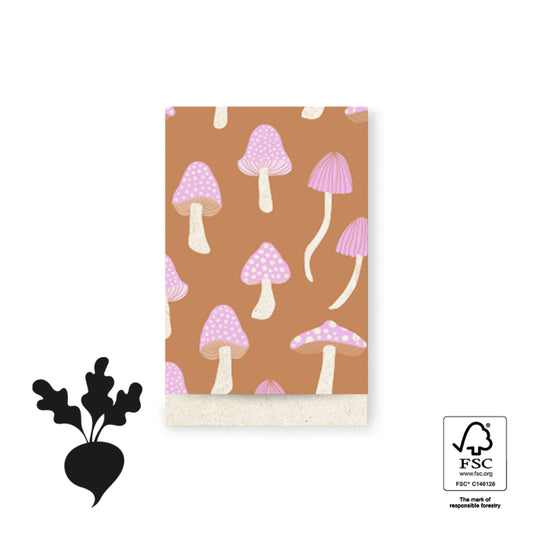 Cadeauzakjes Mushrooms Cider (12 x 19 cm - 10 stuks)