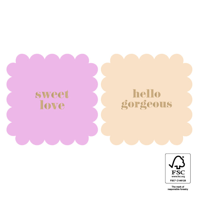 Stickers Duo - Cookie Sweet (6 stuks)