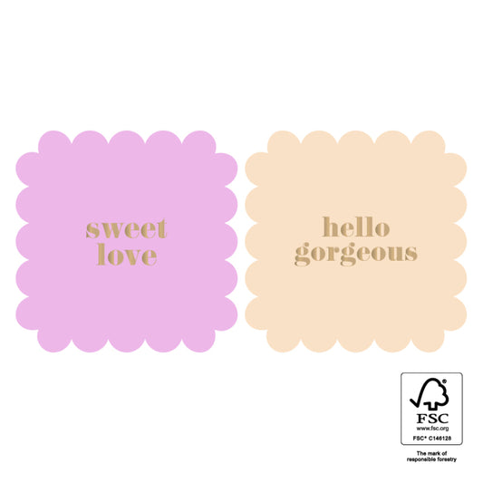 Stickers Duo - Cookie Sweet (6 stuks)