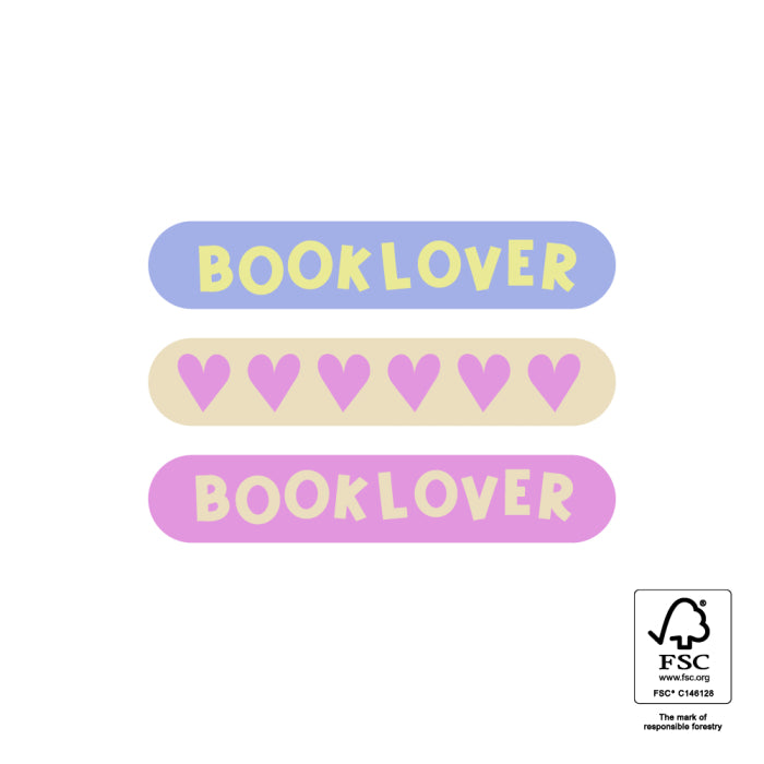 Stickers Multi - Booklover (6 stuks)
