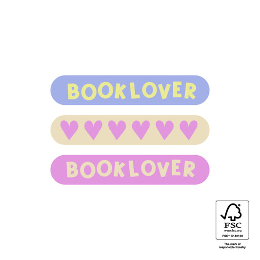 Stickers Multi - Booklover (6 stuks)