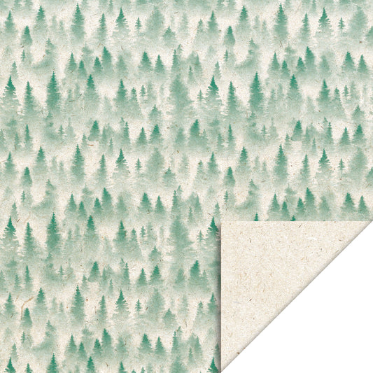 Inpakpapier X-mas - Winter Forest