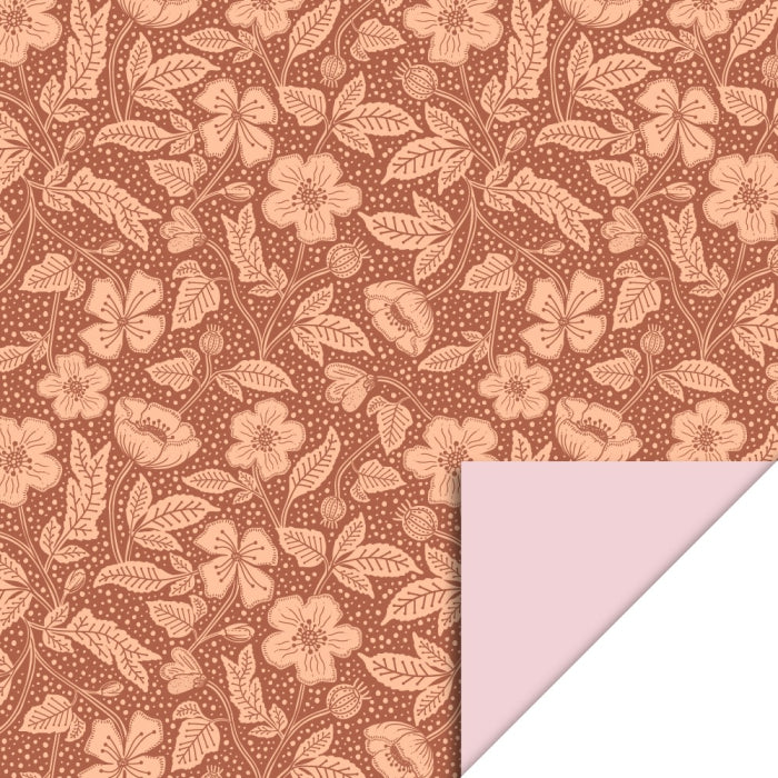 Inpakpapier Poppy Chocolate - Pink