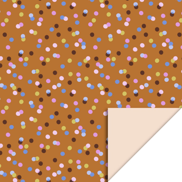 Inpakpapier Party Confetti Cider - Peach